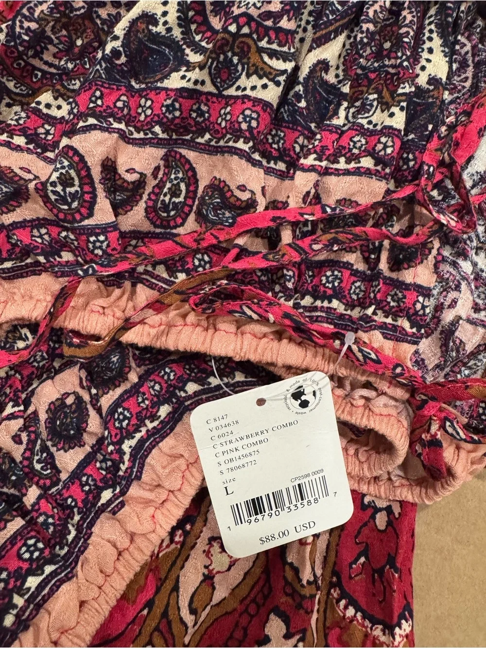 🎉LAST PIECE🎉Free People‎ Bali Mariposa Mini Slip